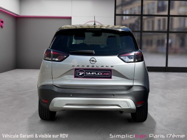 Opel crossland 1.2 turbo 110 ch bvm6 elegance occasion paris 17ème (75)(porte maillot) simplicicar simplicibike france