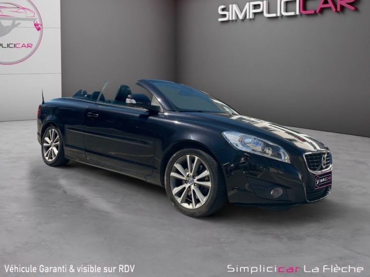 Volvo c70 d3 150 ch summum - entretien volvo - garantie 12 mois - superbe état occasion simplicicar la fleche simplicicar...