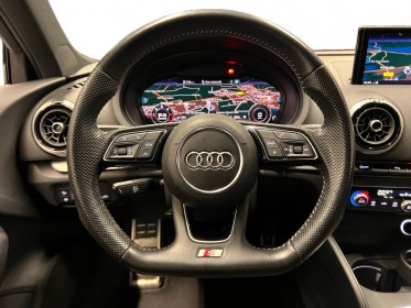 Audi a3 sportback 40 tdi 184 s tronic 7 quattro s line plus - carplay - rotor 19 - virtual cockpit - rÉgulateur - mÉplat...