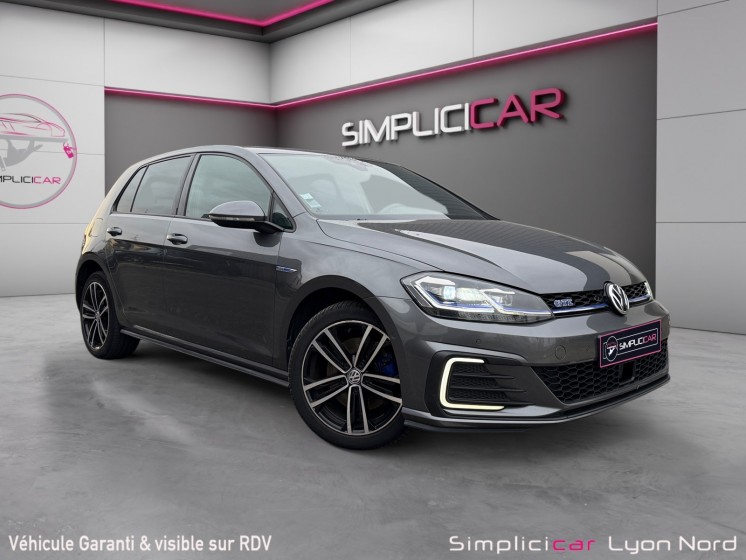 Volkswagen golf 1.4 tsi 204 hybride rechargeable dsg6 gte garantie 12 mois occasion simplicicar lyon nord simplicicar...