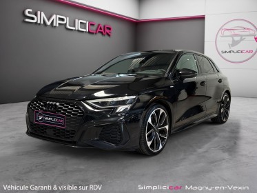Audi a3 1.5 tfsi gpf mild hybrid s tronic 7 150 carplay toit ouvrant caméra de recul occasion simplicicar magny-en-vexin...
