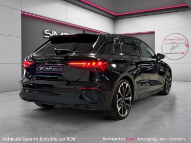 Audi a3 1.5 tfsi gpf mild hybrid s tronic 7 150 carplay toit ouvrant caméra de recul occasion simplicicar magny-en-vexin...