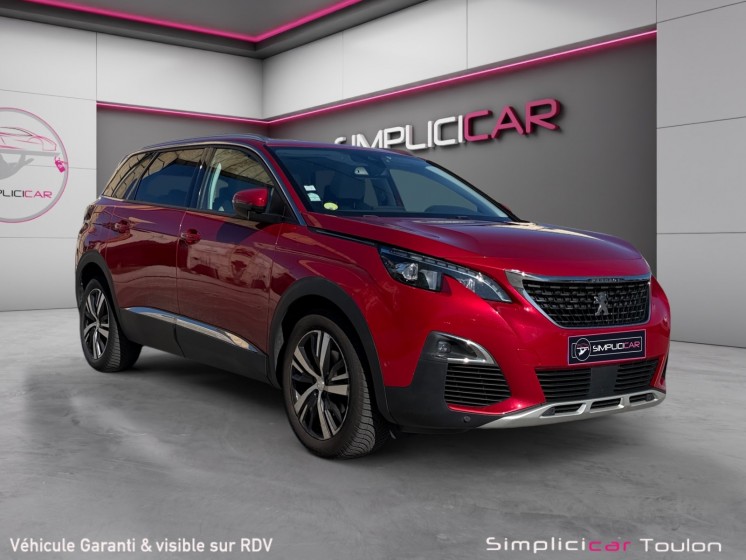 Peugeot 5008 1.5 bluehdi 130cv ss eat8 allure - suivi entretien - toit ouvrant - carplay - garantie occasion simplicicar...
