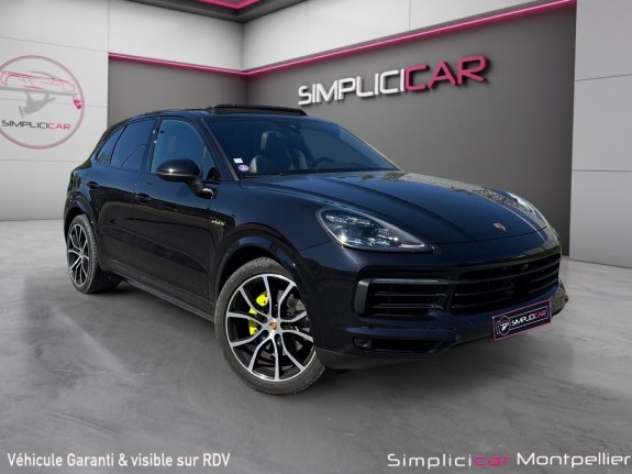 Porsche cayenne e-hybrid 3.0 v6 462 ch tiptronic garantie 12 mois occasion montpellier (34) simplicicar simplicibike france