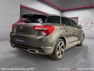 Ds ds5 sport chic 2.0 blue hdi 180ch eat6 siege massant chauffant toit ouvrant garantie 12 mois occasion montpellier (34)...