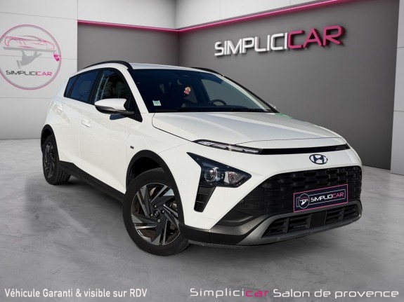 Hyundai bayon 1.0 t-gdi 100 hybrid 48v intuitive - caméra - carplay - entretiens huyndai - garantie occasion simplicicar...