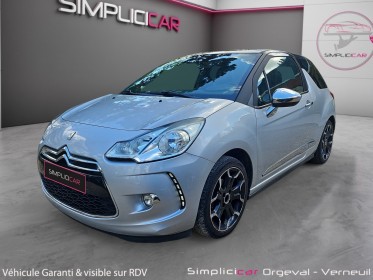 Citroen ds3 hdi 90 fap airdream so chic - distribution neuve - garantie 12 mois occasion simplicicar orgeval  simplicicar...