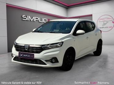 Dacia sandero tce 90 confort - garantie 12 mois occasion simplicicar nimes - rb auto simplicicar simplicibike france