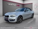 Bmw serie 2 cabriolet f23 218d 150 ch sport a - garantie 12 mois occasion simplicicar evreux simplicicar simplicibike france