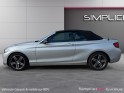 Bmw serie 2 cabriolet f23 218d 150 ch sport a - garantie 12 mois occasion simplicicar evreux simplicicar simplicibike france