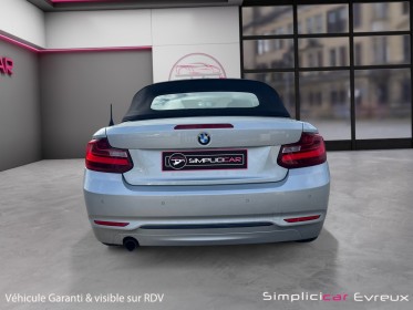 Bmw serie 2 cabriolet f23 218d 150 ch sport a - garantie 12 mois occasion simplicicar evreux simplicicar simplicibike france
