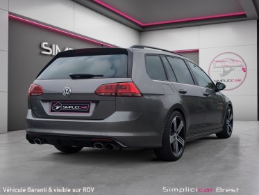 Volkswagen golf sw vii r 2.0 tsi 300 bluemotion technology dsg6 4motion - garantie 12 mois occasion simplicicar brest...