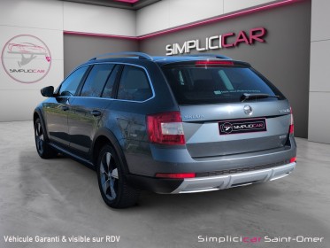 Skoda octavia combi 2.0 tdi 184 ch  dsg6 4x4 scout garantie 12 mois occasion simplicicar saint-omer simplicicar simplicibike...