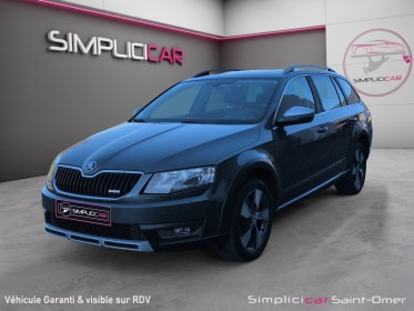 Skoda octavia combi 2.0 tdi 184 ch  dsg6 4x4 scout garantie 12 mois occasion simplicicar saint-omer simplicicar simplicibike...