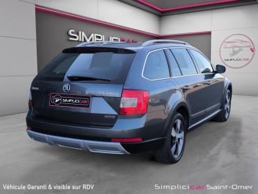 Skoda octavia combi 2.0 tdi 184 ch  dsg6 4x4 scout garantie 12 mois occasion simplicicar saint-omer simplicicar simplicibike...