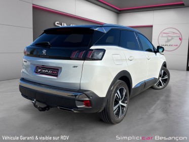 Peugeot 3008 bluehdi 130ch ss eat8 gt attelage caméra garantie 12 mois occasion simplicicar besanÇon simplicicar...