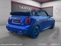 Mini cooper cabriolet jcw 231ch hud caméra gps cuir alcantara garantie 12 mois occasion simplicicar genevois simplicicar...
