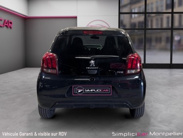 Peugeot 108 vti 72ch style moteur a chaine carplay garantie 12 mois occasion montpellier (34) simplicicar simplicibike france