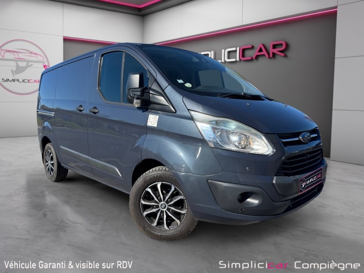 Ford transit custom fourgon 330 l1h1 2.2 tdci 155 - suivi à jour - caméra de recul - pas de tva occasion simplicicar...