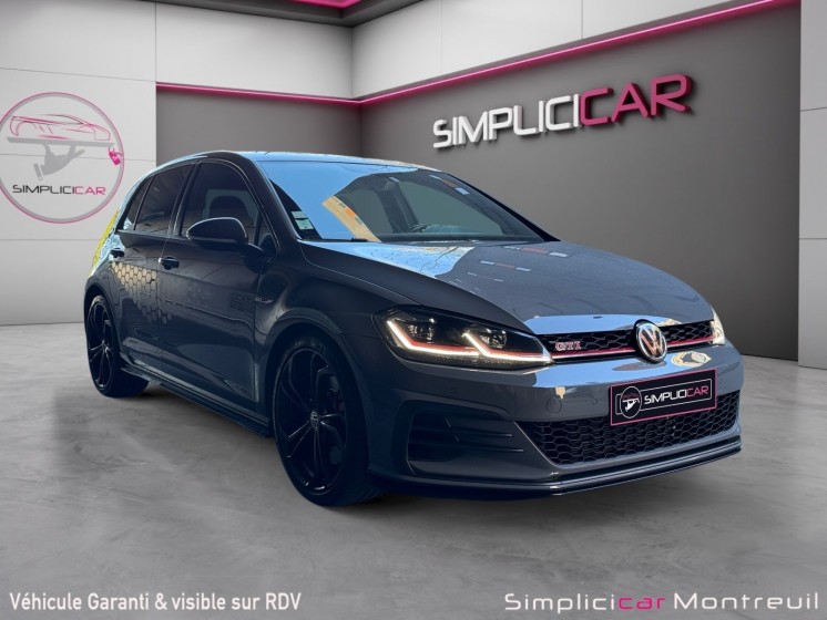 Volkswagen golf 2.0 tsi 290 dsg7 gti tcr suivi complet vw garantie 12 mois occasion montreuil (porte de vincennes)(75)...