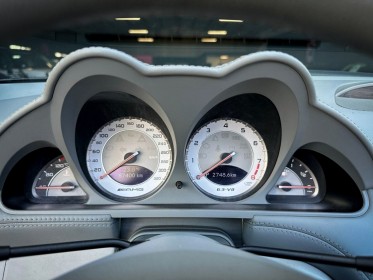 Mercedes classe sl roadster 63 amg pack performance amg carbone complet toit vitré ventilés chauffants massants occasion...