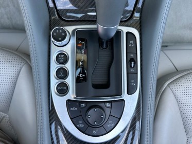 Mercedes classe sl roadster 63 amg pack performance amg carbone complet toit vitré ventilés chauffants massants occasion...