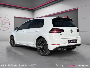Volkswagen golf 1.4 tsi 204 hybride rechargeable dsg6 gte occasion simplicicar poitiers simplicicar simplicibike france