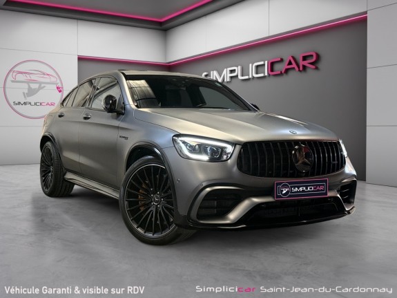 Mercedes glc coupe 63 s amg 9g-mct speedshift amg 4matic gris mat origine freins ceramiques garantie constructeur occasion...