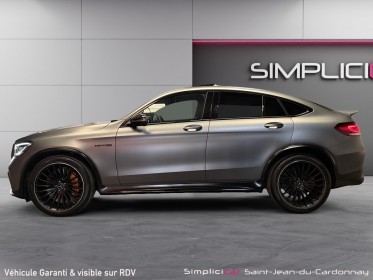 Mercedes glc coupe 63 s amg 9g-mct speedshift amg 4matic gris mat origine freins ceramiques garantie constructeur occasion...