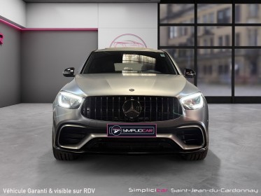 Mercedes glc coupe 63 s amg 9g-mct speedshift amg 4matic gris mat origine freins ceramiques garantie constructeur occasion...