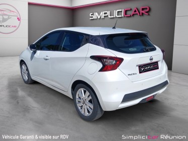 Nissan micra 2020 1.0 ig-t 100ch acenta - caméra de recul - roue de secours occasion réunion ville st pierre simplicicar...