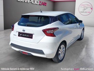 Nissan micra 2020 1.0 ig-t 100ch acenta - caméra de recul - roue de secours occasion réunion ville st pierre simplicicar...