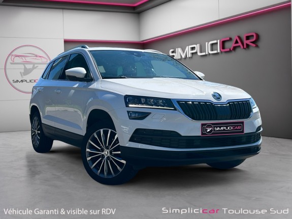 Skoda karoq 1.5 tsi 150 ch act dsg7 style carplay caméra de recul sièges chauffants garantie 12 mois occasion simplicicar...