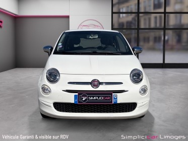 Fiat 500 serie 6 1.2 69 ch eco pack lounge garantie 12 mois occasion simplicicar limoges  simplicicar simplicibike france