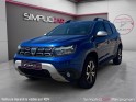 Dacia duster blue dci 115 4x2 prestige  1er main suivi complet caméra 360° garantie 12 mois occasion simplicicar perpignan ...