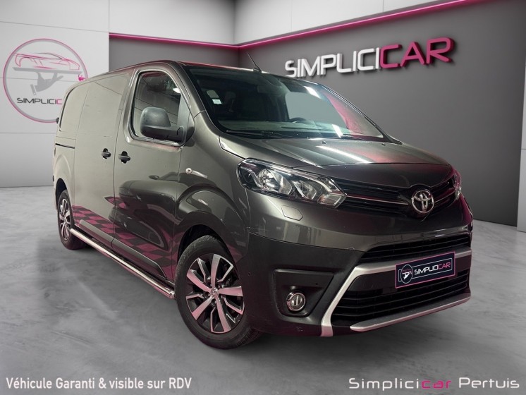 Toyota proace fourgon rc19 medium 2.0l 180 d-4d bva8 business tva récupérable grip control camera 360 garantie 12 mois...