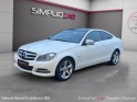 Mercedes classe c coupe 220 cdi blueefficiency edition 1 garantie 12 mois occasion simplicicar toulon ouest simplicicar...