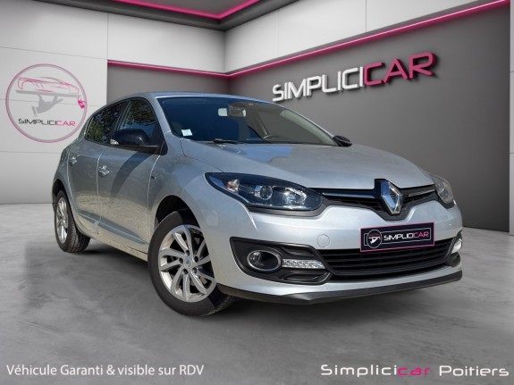 Renault megane iii berline dci 110 energy eco2 limited régulateur limiteur climatisation garantie 12 mois occasion...