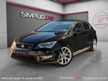 Seat leon 1.4 tsi 150 start/stop act fr dsg7 radar avant arrière bluetooth garantie 12 mois occasion simplicicar toulouse...