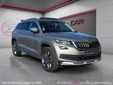 Skoda kodiaq 2.0 tdi 190 scr dsg7 4x4 5pl scout occasion simplicicar velay simplicicar simplicibike france