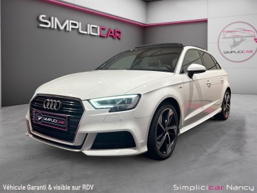Audi a3 sportback 35 tfsi 150ch s tronic7 s-line toit ouvrant carplay 18' rotor origine france garantie 12 mois occasion...