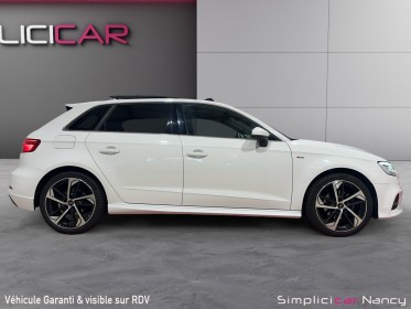 Audi a3 sportback 35 tfsi 150ch s tronic7 s-line toit ouvrant carplay 18' rotor origine france garantie 12 mois occasion...