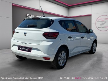 Dacia sandero sce 65 essentiel apple carplay garantie 12 mois occasion simplicicar toulouse sud simplicicar simplicibike france