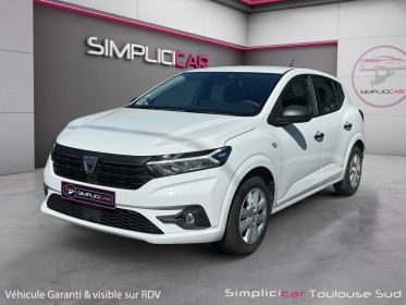 Dacia sandero sce 65 essentiel apple carplay garantie 12 mois occasion simplicicar toulouse sud simplicicar simplicibike france
