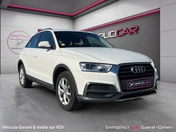 Audi q3 q3 2.0 tdi 120 ch s tronic 7 ambiente garantie 12 mois occasion simplicicar saint-omer simplicicar simplicibike france