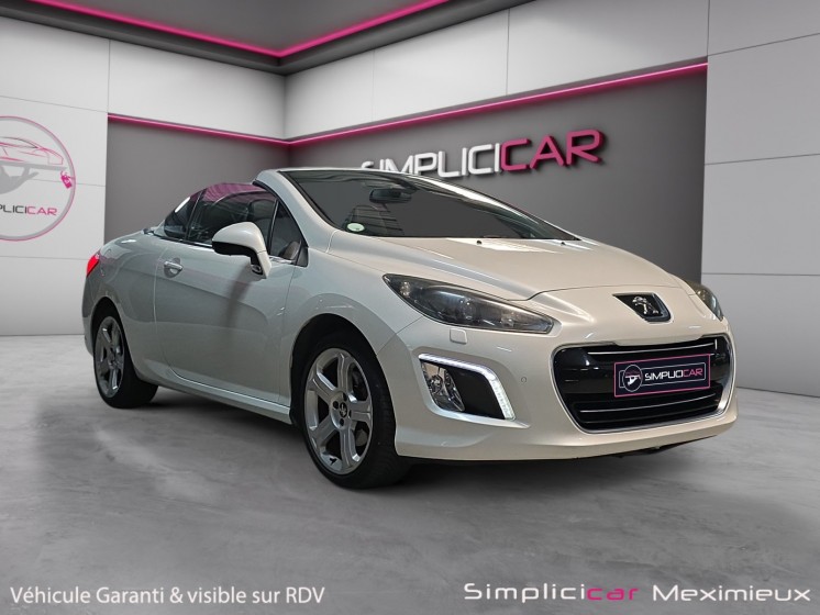 Peugeot 308 cc 2.0 hdi 163ch fap white  black edition garantie 12 mois occasion simplicicar meximieux simplicicar...