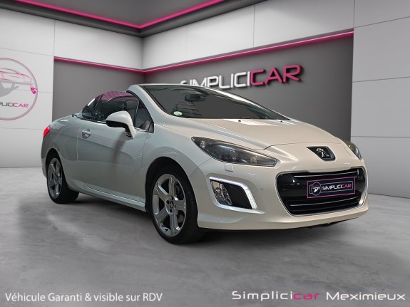 Peugeot 308 cc 2.0 hdi 163ch fap white  black edition garantie 12 mois occasion simplicicar meximieux simplicicar...