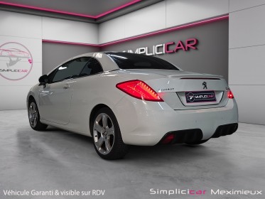 Peugeot 308 cc 2.0 hdi 163ch fap white  black edition garantie 12 mois occasion simplicicar meximieux simplicicar...