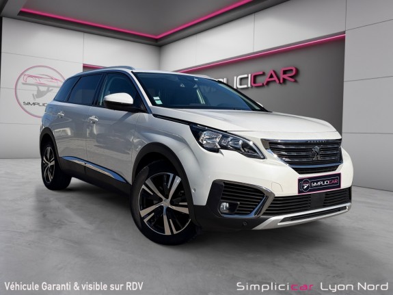 Peugeot 5008 130ch ss eat8 allure  excellent état  suivi complet  garantie 12 mois occasion simplicicar lyon nord...