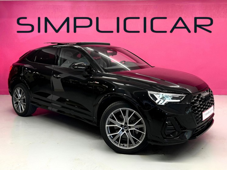 Audi q3 sportback 40 tdi 200 ch s tronic 7 quattro s line - suivi audi - toit ouvrant - sonos 3d - cam 360 - pack led -......